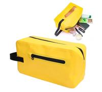 Garsent Sac à L'épreuve de l'eau pour Voyager, Sac de Toilette à L'épreuve de l'eau, Kit Dopp Travel Essentials Rasage de Rasage Pagure de Fuite Étui Organisateur Suspendu pour Plage,