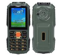 Garsent Téléphone Portable Robuste avec Batterie de 16 800 MAh - Téléphone Portable à Gros Boutons pour Personnes âgées, 4G débloqué Double SIM, d'urgence SOS, étanche IP68, (Green)