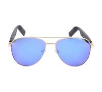 Garsent Traduction Bluetooth AI Lunes Intelligentes pour Hommes/Femmes avec Une Traduction de Plus de 100 Langues, des Lunettes de Traductrice D'IA avec des Haut-parleurs, Une Charge