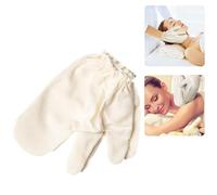 Garshana Lot de 2 gants de massage en soie brute, gants de massage Garshana en soie brute, gants exfoliants pour femmes et hommes