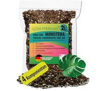 Garten Lux Premium Monstera Terreau pour Plantes Carnivores - Paquet de 2 litres - Sol à Drainage Rapide pour la Croissance et la Transplantation de Plantes
