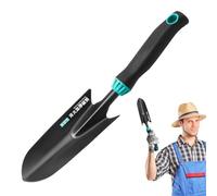 Garten Trowels - Lot de 4 petites pelles à planter - Kit d'outils de jardin avec truelle à main, transplantation de fleurs de serre - Spatule Digging Rake pour fournitures de sac à dos