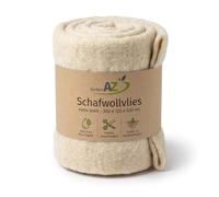GartenAZ Tapis de paillage extra large en laine de mouton pure pour parterre surélevé et parterre - 3 x 1,2 m - Tapis de feutre, non-tissé d'hiver pour plantes
