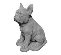 gartendekoparadies.de Figure de Pierre Massive Bulldog français Chien en Pierre reconstituée, résistant au Gel