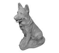 gartendekoparadies.de Figure de Pierre Massive Chien de Berger Allemand Chien Figure de Jardin en Pierre reconstituée, résistant au Gel