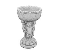 gartendekoparadies.de Jardinière Massive vasque pour Plantes vasque pour Fleurs Trois Anges en Pierre reconstituée, résistant au Gel