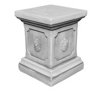 gartendekoparadies.de Joli Motif de Socle : Fleur en Pierre reconstituée, résistant au Gel