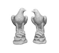 gartendekoparadies.de Magnifique Statue Double d’Aigle en Pierre reconstituée, résistant au Gel