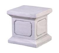 gartendekoparadies.de Pierre Massive Socle piédestal Colonne carrée 20 x 20 cm pour Statues, résistant au Gel décoration de pièce décoration de Tombe