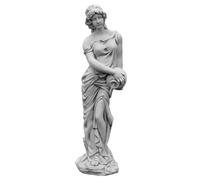 gartendekoparadies.de Statue de Hélène grecque en pierre, hauteur 118 cm, 68 kg, grise, résistante au gel, pour l'extérieur