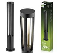 Gartenleuchte Pfosten Außen Stehleuchte 12W LED 4000K QUERO 80cm LUMILED