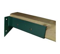 Gartenpirat Raccord balançoire Mural Vert 90x90 mm Bois carré