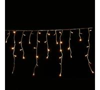 Gartenpirat Rideau lumineux 12 m 480 LED blanc chaud avec effet flash
