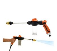 Gartenschlauchdüse - Robuste, verstellbar, leistungsstark | Handsprühdü, Handsprüher aus Metall mit 7 Mustern und Wasserdurchflusskontrolle, Ideal Zum Bewässern beim Autowaschen, Bewässern von Pflan