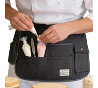 Gartenschürze für Herren - robuster, leichter Kittel mit Taschen, verstellbare Taille, Gartenarbeitsschürzen zum Kochen, Grillen, Backen, Malen, Ernten, Hof, Grillen im Freien und für die Verwendung i