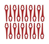 gartenteile Lot de 20 lames de rechange compatibles avec les coupe-bordures sans fil Art Florabest FRT 18 A (2) et FRT 18 A1-61265 - Lame / plaquettes à découper / PA6