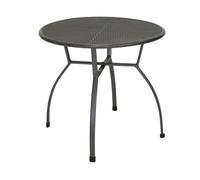 Gartentisch Toulouse greemotion Ø 80cm Streckmetall eisengrau