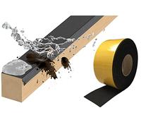 Gartenwelt Riegelsberger Baguette de Protection Universelle en Bois pour et sous-Structure Ruban recouvrement terrasse poutres fabriqué Allemagne Contre la Pluie 90x2 mm x 10 m Noir