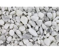 Gartenwelt Riegelsberger Gravier naturel lavé Carrara - 5 kg - Grain 7-15 mm - Gravier décoratif pour jardin ou bassin