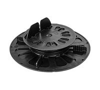 Gartenwelt Riegelsberger Plot Premium réglable 19-27 mm pour terrasse | Support pour lambourdes en bois, WPC, BPC & aluminium | Charge jusqu'à 1 200 kg