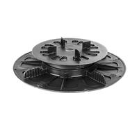 Gartenwelt Riegelsberger Plot réglable Premium 27-40 mm pour terrasse | Support pour dalles en céramique, pierre, béton & carrelage | Charge jusqu'à 1 200 kg