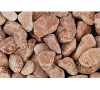 Gartenwelt Riegelsberger Rosso Verona Gravier lavé Grain 25-40 mm Gravier de marbre Galets décoratifs pour jardin