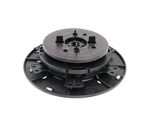 Gartenwelt Riegelsberger Support de Dalle Ajustable Pro avec Compensation de Pente jusqu'à 7% Support de Dalle pour Dalles de terrasse céramique Pierre béton Hauteur réglable 52-65 mm