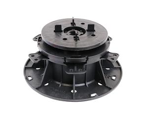 Gartenwelt Riegelsberger Support de Dalle Ajustable Pro avec Compensation de Pente jusqu'à 7% Support de Dalle pour Dalles de terrasse céramique Pierre béton Hauteur réglable 89-135 mm