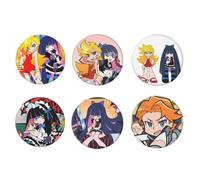 Garterbelts Badges 6pcs Set PanryStocking Figurine Broche Épingle Sac À Dos Décor Accessoires Fans Collection