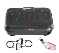 GartistGo Plateforme de Vibration d'Entraînement, Modèle 2026 avec Bandes de Résistance, 250 Vitesses Réglables pour Un Entraînement Corps Entier