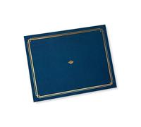 Gartner Studios Kit de certificat, comprend 6 supports de certificat bleus de 21,6 x 27,9 cm avec détails dorés