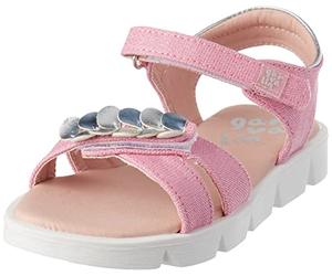 Garvalín 232426 Sandale, Rose Textile, 32 EU