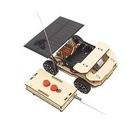 GARVALON 1 Ensemble Voiture Télécommandée Solaire pour Garçon Fille Modèle DIY Énergisé par Solaire sans Batterie Éducatif Améliorant Les Compétences Observation et Pensée