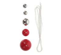 GARVALON 10 pièces Boules de Pendule Simple Matériel Expérience Physique Plastique pour Enseignement et Exercices Pratiques Au Collège