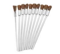 GARVALON 10 pièces Brosse Métallique pour Perceuse Crin de Cheval Accessoire de Nettoyage Étendu Fil Uniformément Distribué Résistante Chute pour Circuits Rouille et Polissage