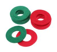 GARVALON 10 Rondelles De Bornes De Batterie En Plastique Antifuile Pour Batterie Plomb-acide Protection Connecteurs Voiture Usage Automobile