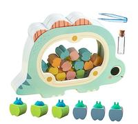 GARVALON 1ensemble Boîte De Rangement Pour Dents De Lait Bois Créative Organisateur Mignon Pour Souvenirs Enfance Parfait Pour Bébés Et Garçon Fille Couleur Bleue