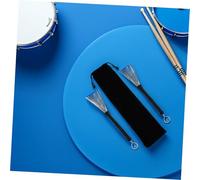 GARVALON 2 Ensembles Balais à Percussion Acier Inoxydable avec Sac Brosses à Tambour Fil Métallique pour Batterie Jazz Accessoires Professionnels pour Musiciens