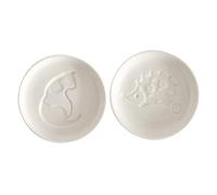 GARVALON 2 pièces Assiettes Miniatures Japonaises pour Sauce Soja et Vinaigre Vaisselle Céramique Résistante Haute Température Lot de Sous-assiettes Décoratives pour Cuisine et Restaurant