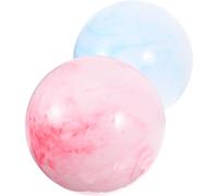 GARVALON 2 pièces Balle Pilates Mini Portable Ballon Gym pour Renforcement Core Étirement Fitness et Rééducation à Domicile