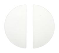 GARVALON 2 pièces Lentille Convexe Verre Optique Aide Pédagogique pour Démonstration des Principes Lumineux Légère et Matériel Scientifique Éducatif pour Physique