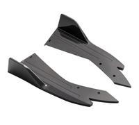 GARVALON 2 Pièces Protection Pare-Chocs Arrière Voiture 48 CM en Fibre de Carbone Diffuseur Aileron Arrière Accessoires Automobiles