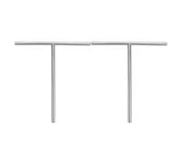 GARVALON 2 Pièces Spatule Crêpe Acier Inoxydable Ustensiles Cuisine Robustes pour Étaler Pâte Pancakes Omelettes Nettoyage Facile