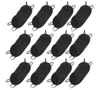 GARVALON 24pièces Masque de Sommeil Occultant pour Yeux Masque de Nuit Anti-lumière avec Élastique pour Femmes et Hommes pour Jeux Nocturnes et Fêtes