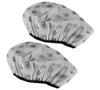 GARVALON 2pièces Bonnet Chauffant Pour Soins Capillaires Caps Auto-chauffants Réutilisables Pour Traitements Profonds Et Coloration Pour Salon Et Usage Personnel Réduit Électricité