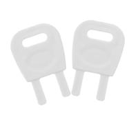 GARVALON 2pièces Distributeur De Papier Toilette Clé De Distributeur pour Essuie-Mains Et Papier Toilette Pratique pour Remplacement Et Accès Facile