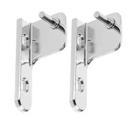 GARVALON 2pièces Kit de Charnières de Rechange pour Porte de Réfrigérateur Charnière de Porte Battante Réglable à Gauche Compatible avec Congélateur et Équipements de Cuisine