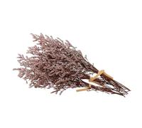 GARVALON 3 Bouquets de Branches de Gypsophile Séchées Rouges Décorations DIY Naturelles pour Mariage Bureau et Maison Bouquets Miniatures sans Entretien Fleurs Artificielles Solide