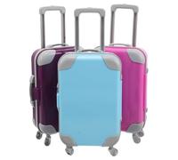 GARVALON 3pièces Mini Boîtes de Voyage Plastique Boîtes à Bijoux de Voyage Organisateurs de Valise Petits de Rangement pour Bagages Porte-accessoires