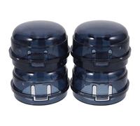 GARVALON 4 pièces Protège Boutons de Cuisinière Gaz Noir Couvre Boutons Sécurité Anti-glisse Garçon Fille Protection Ergonomique Plastique pour Commandes de Gaz à Domicile
